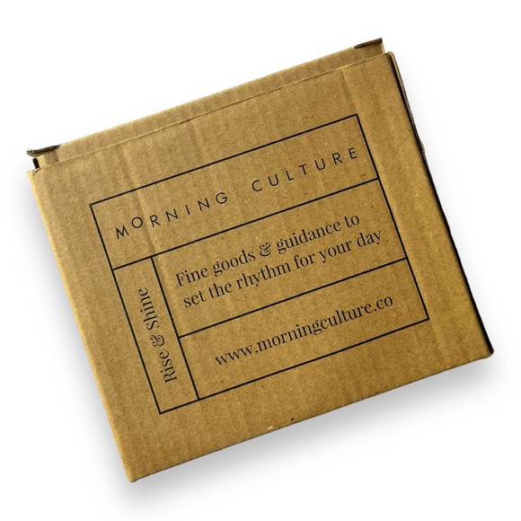 Morning Culture Coffee Mug in White with Black Text - Picture 7 of 11